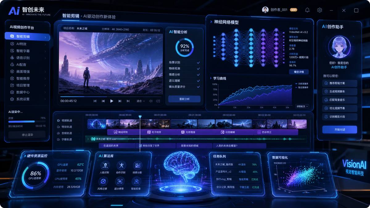 直播走光录屏AI视频创作工具